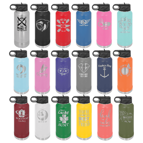 32 oz Polar Camel Water Bottle