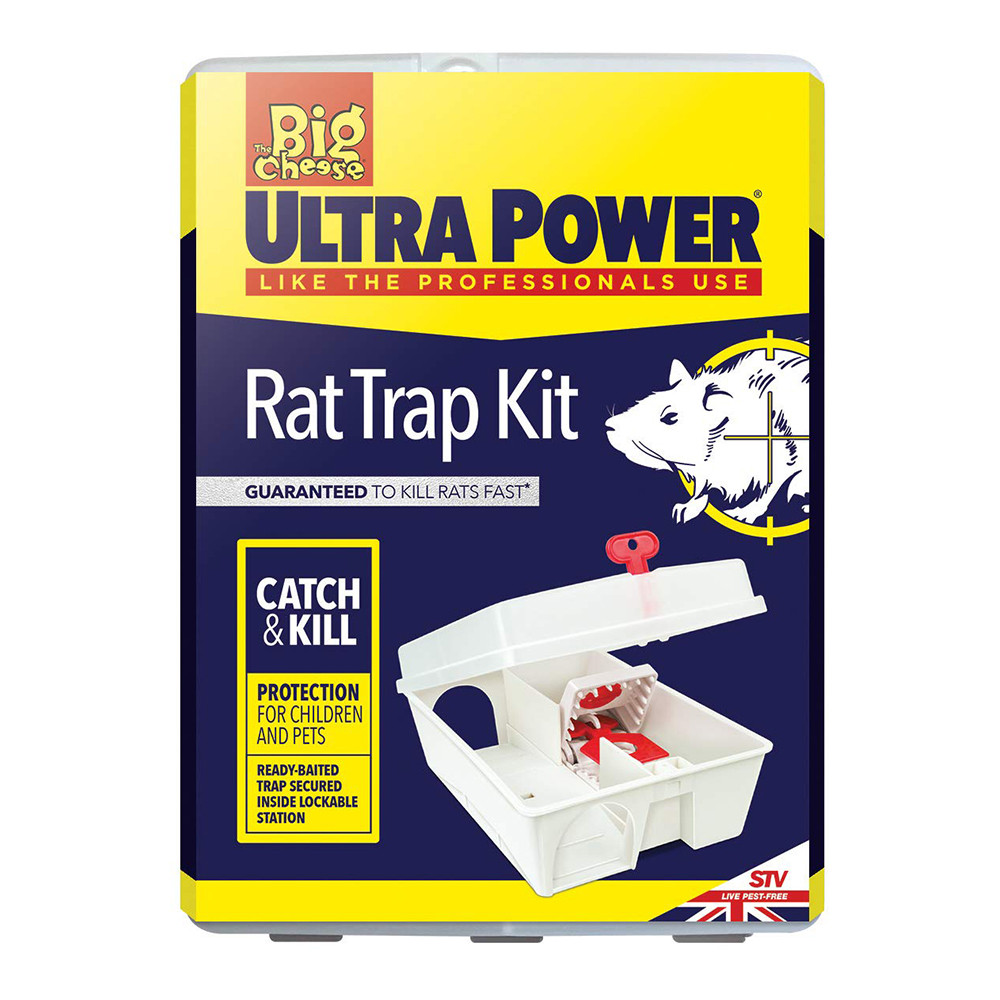 The Big Cheese Ultra Power Mouse Trap Ready Baited Twin Pack