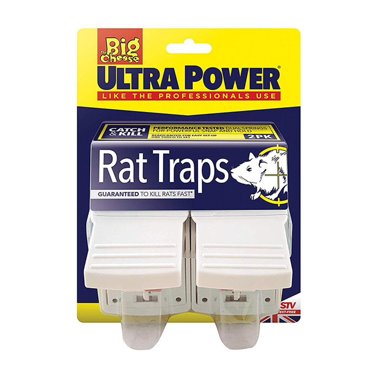 The Big Cheese Ultra Power Mouse Trap - 2 Pack