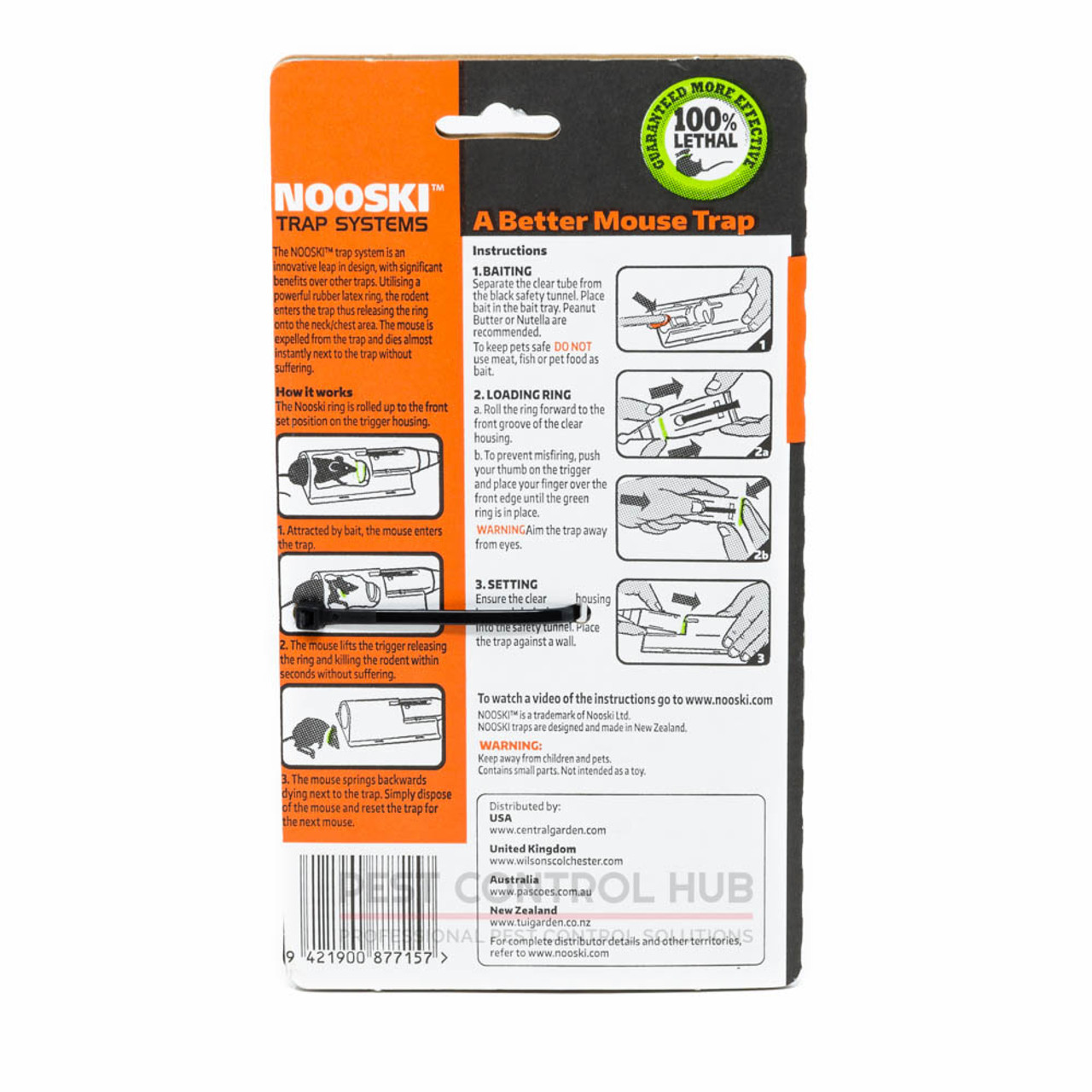 Nooski Trap Systems - The NOOSKI Mouse Trap