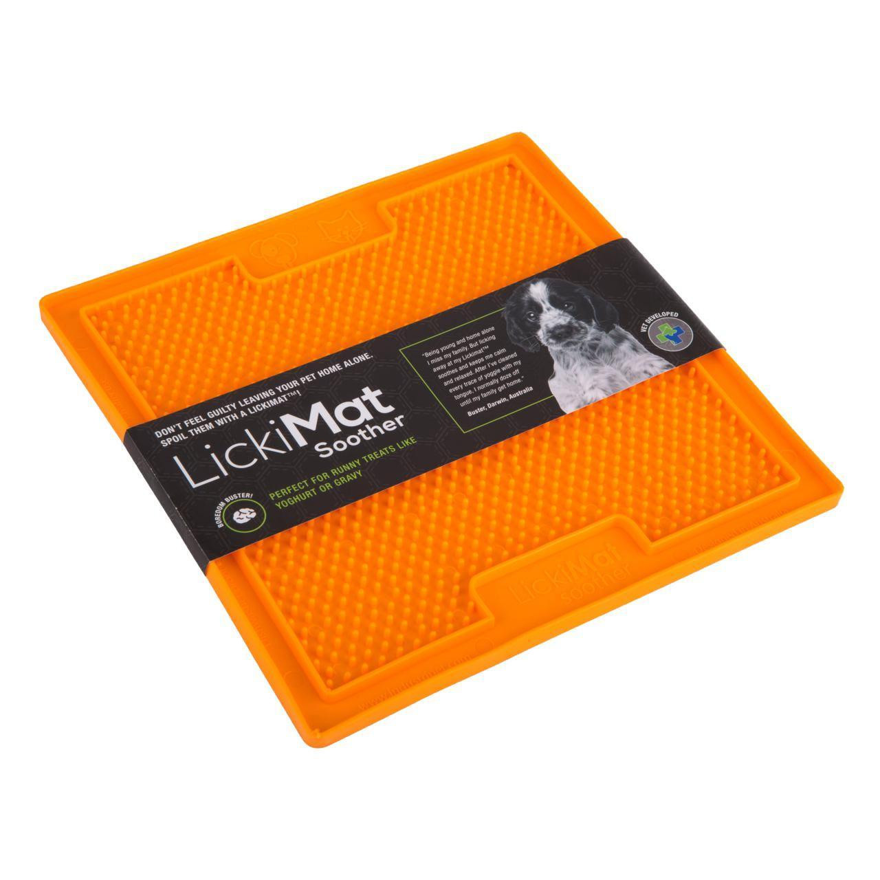 Lickimat Playdate Treat Mat For Dogs & Cats (DIFFICULTY LEVEL -EASY)