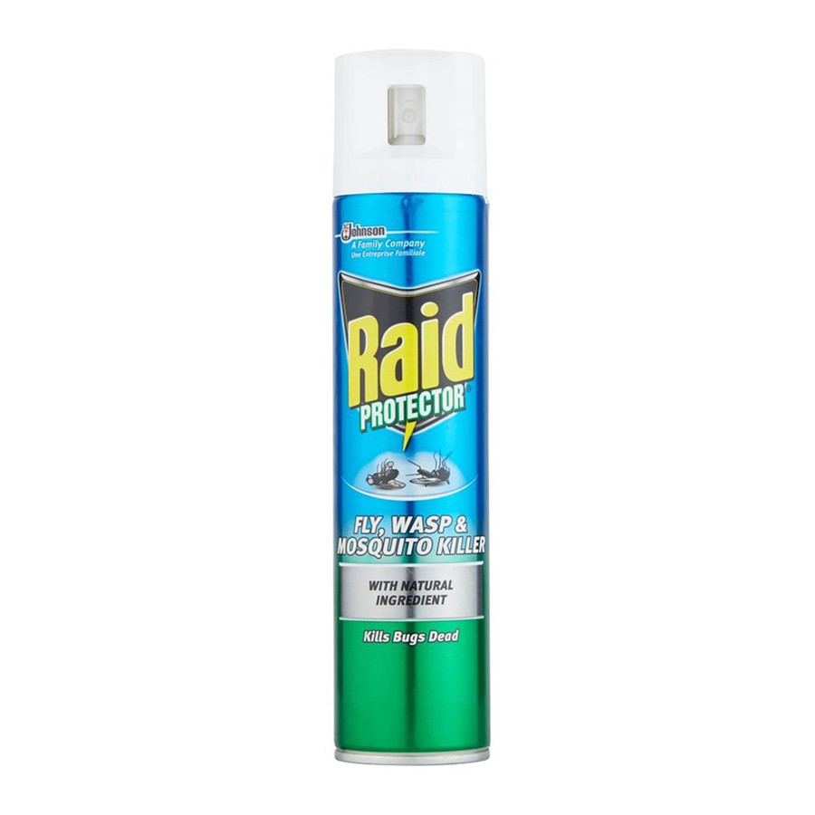 Raid Fly and Wasp Killer Spray Kills Flying Insects in Seconds Pest