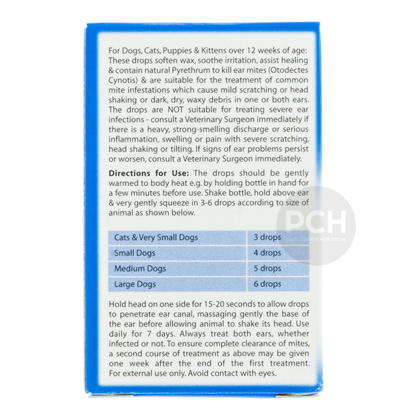 Otodex Ear Drops Solution for Dogs and Cats 14ml