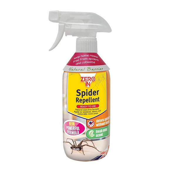 Zero In Spider Repellent Spray Fresh Mint Scent 500ml