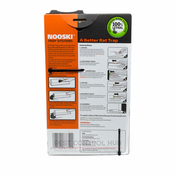 Nooski Systems Ring Rat Trap Pest Control Hub