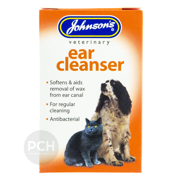 Johnsons Ear Cleanser for Cats and Dogs 18ml