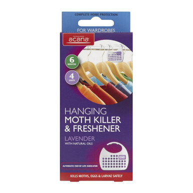 ACANA Moth Hanging Proofer Killer Repellent Freshener Fabric Lavender