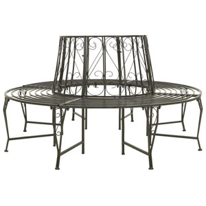 Patio Tree Bench 63" Steel A949-313033