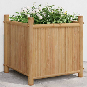 Planter 15.7"x15.7"x15.7" Bamboo A949-366464