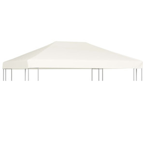 Gazebo Top Cover 1 oz/ft 13.1'x9.8'Cream White A949-44783