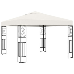 Gazebo 9.8'x9.8'Cream Fabric A949-48005