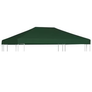 Gazebo Top Cover 1 oz/ft 13.1'x9.8'Green A949-44785