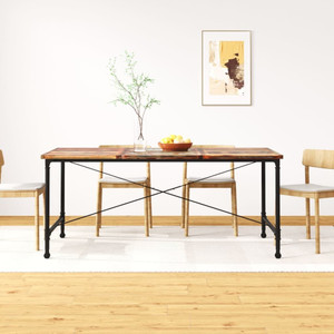  Dining Table Solid Reclaimed Wood 70.9 A949-243995