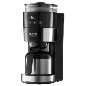 Coffee Maker with Grinder, 8 Cup Programmable Coffee Machine, Grind and Brew Coffee Maker with 24-H E415-ZCKYMCZKFJ8B7MCSDV1