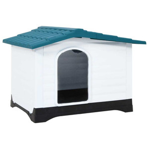 Dog House Blue 35.6"x26.8"x26" Polypropylene A949-152229