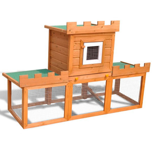Outdoor Large Rabbit Hutch House Pet Cage Single House A949-170173
