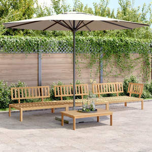  4 Piece Patio Pallet Sofa Set Solid Wood Acacia A949-3209302