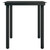  5 Piece Patio Dining Set Black A949-3099265
