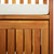  Storage Bench with Cushion 66.9" Solid Wood Acacia A949-316738