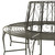 Patio Tree Bench 63" Steel A949-313033