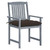 Patio Chairs with Cushions 4 pcs Gray Solid Acacia Wood A949-3061268