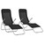 Folding Sun Loungers 2 pcs Textilene Black A949-44338