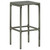 5 Piece Patio Bar Set with Cushions Poly Rattan Gray A949-3064851