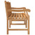 Patio Bench 59.1" Solid Teak Wood A949-316639