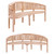 Banana Bench 78.7" Solid Teak Wood A949-310495