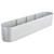 Garden Raised Bed 157.5"x31.5"x31.9" Galvanized Steel Silver A949-45511