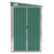 Wall-mounted Garden Shed Green 46.5"x150.4"x70.1" Galvanized Steel A949-316229