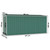 Wall-mounted Garden Shed Green 46.5"x150.4"x70.1" Galvanized Steel A949-316229