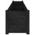 Garden Planters 2 pcs Black 78.7"x12.2"x12.2" Solid Wood Pine A949-810768