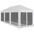 Party Tent with 8 Mesh Sidewalls 29.5'x 9.8' A949-45111