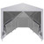 Party Tent with 8 Mesh Sidewalls 29.5'x 9.8' A949-45111