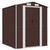 Garden Shed Dark Brown 75.6"x75.2"x87.8" Galvanized Steel A949-3147460