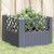 Garden Planter with Pegs Blue Gray 17.1"x17.1"x17.1" PP A949-368009