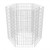 Hexagonal Gabion Raised Bed 39.4"x35.4"x39.4 A949-142533