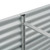 Garden Raised Bed 94.5"x31.5"x31.9" Galvanized Steel Silver A949-45513