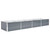 Garden Raised Bed Galvanized Steel 126"x31.5"x17.7" Gray A949-44846