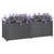 Garden Planter Gray 59.1"x19.7"x19.7" Solid Wood Pine A949-810751