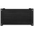 Garden Planter Black 23.6"x12.2"x12.2" Solid Wood Pine A949-810712
