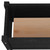 Garden Planter Black 23.6"x12.2"x12.2" Solid Wood Pine A949-810712