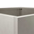 Planter Silver 12.6"x11.8"x11.4" Stainless Steel A949-841543
