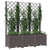 Garden Planter with Trellis Brown 47.2x15.7x53.5" PP A949-318263