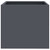 Planter Anthracite 12.6"x11.8"x11.4" Steel A949-841539