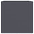 Planter Anthracite 12.6"x11.8"x11.4" Steel A949-841539