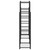 Flower Stand 32.7"x9.8"x39.4" Black Iron A949-343123