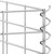Gabion Raised Beds 3 pcs 11.8"x11.8"x59.1" Iron A949-151250