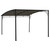 Garden Sunshade Awning 9.8'x9.8'x8.4'Taupe A949-312254